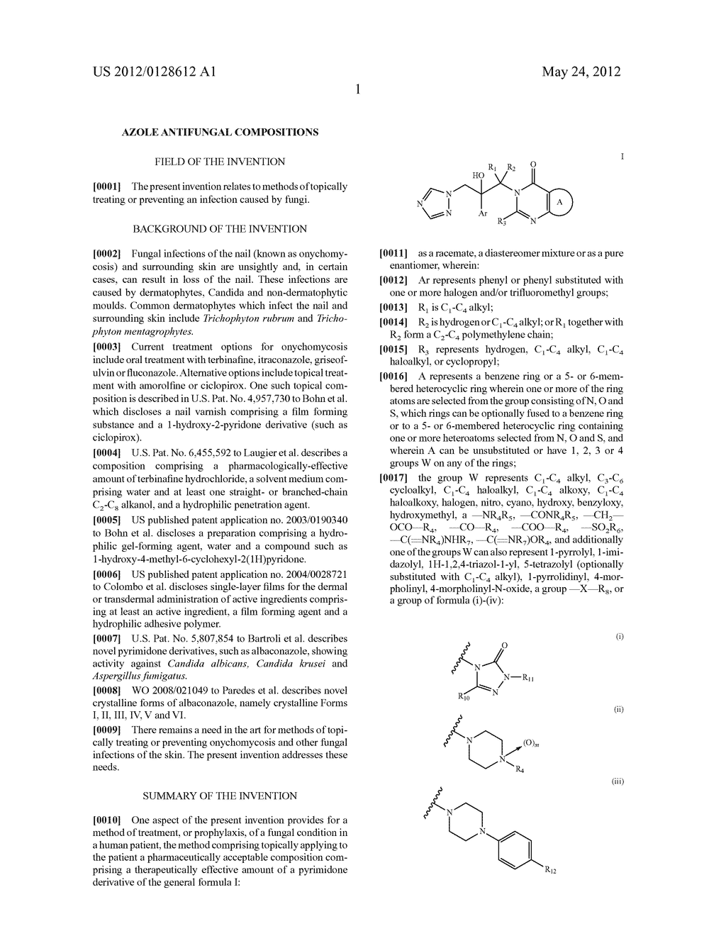 AZOLE ANTIFUNGAL COMPOSITIONS - diagram, schematic, and image 04