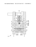 INJECTION BLOW MOLDING SYSTEM WITH ENHANCED HEAT TRANSFER CHANNEL     CONFIGURATION diagram and image