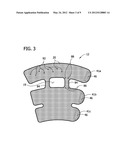 COMPRESSION DEVICE WITH WEAR AREA diagram and image