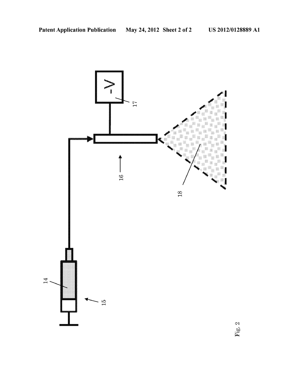 PROCESS AND APPARATUS FOR PRODUCING COATED PARTICLES - diagram, schematic, and image 03