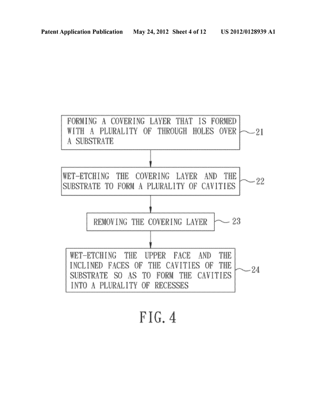 PATTERNED SUBSTRATE FOR EPITAXIALLY GROWING SEMICONDUCTOR MATERIAL, AND     METHOD FOR PATTERNING A SUBSTRATE - diagram, schematic, and image 05