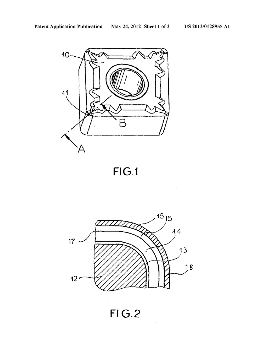 COATED CUTTING INSERT AND METHOD FOR MAKING THE SAME - diagram, schematic, and image 02