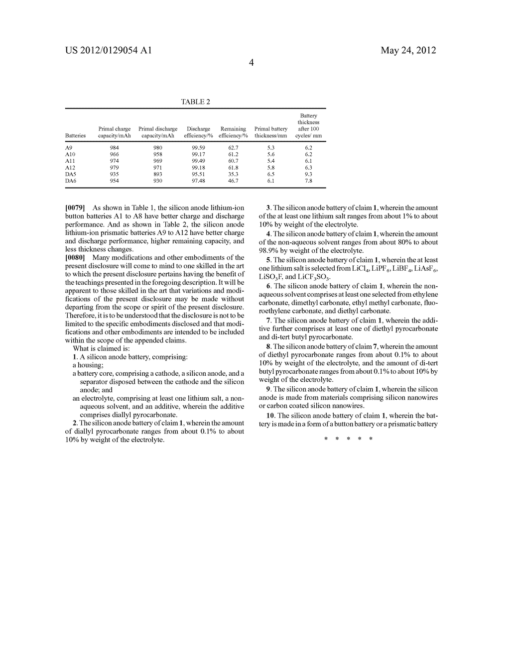 SILICON ANODE LITHIUM-ION BATTERY - diagram, schematic, and image 05