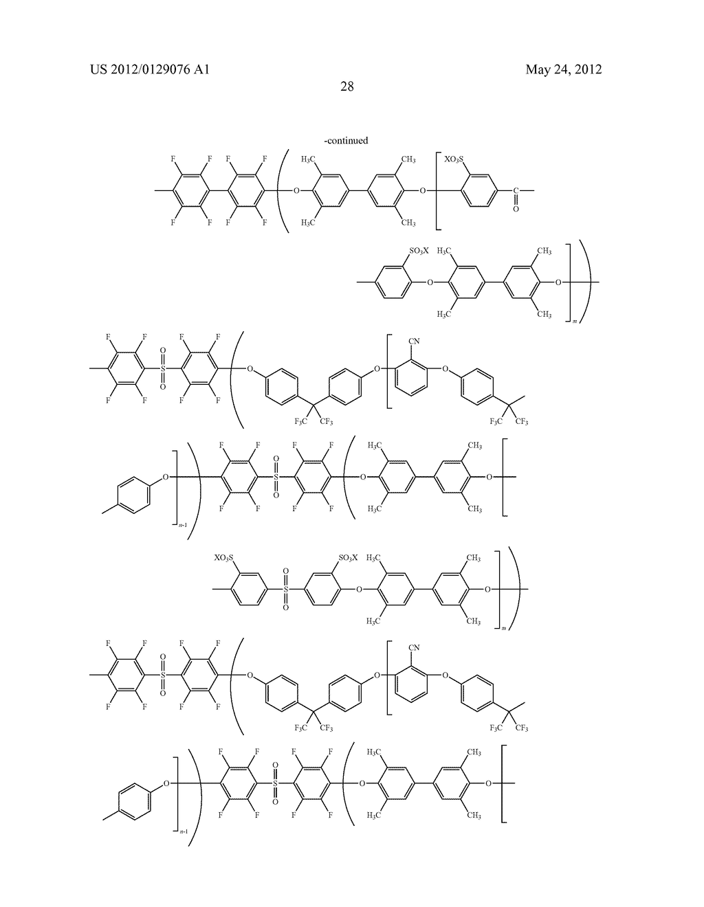 Novel Sulfonic Acid Group-Containing Segmented Block Copolymer and Use     Thereof - diagram, schematic, and image 31