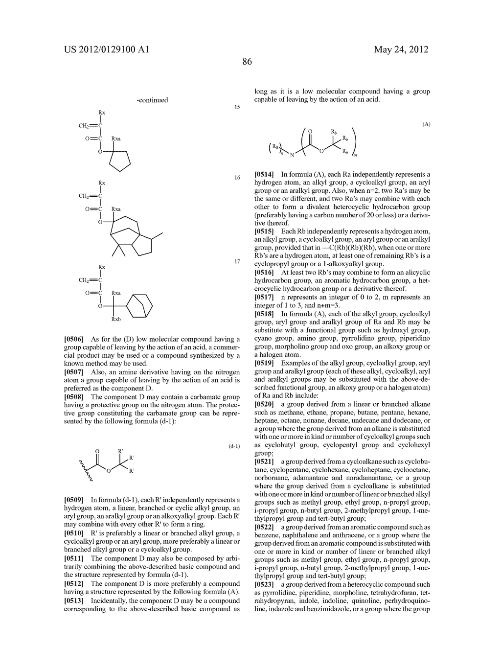 ACTINIC RAY-SENSITIVE OR RADIATION-SENSITIVE RESIN COMPOSITION, AND RESIST     FILM  AND PATTERN FORMING METHOD USING THE SAME - diagram, schematic, and image 87