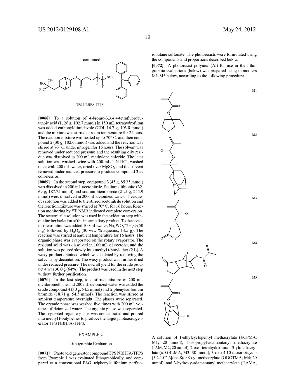 BASE REACTIVE PHOTOACID GENERATORS AND PHOTORESISTS COMPRISING SAME - diagram, schematic, and image 11