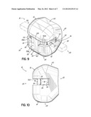 SELF-LIGATING ORTHODONTIC BRACKET HAVING UNDERCUTS AND RELATED METHODS diagram and image