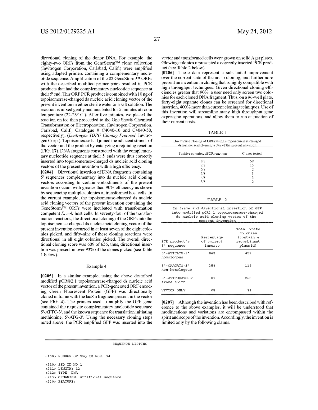 METHODS AND REAGENTS FOR MOLECULAR CLONING - diagram, schematic, and image 46