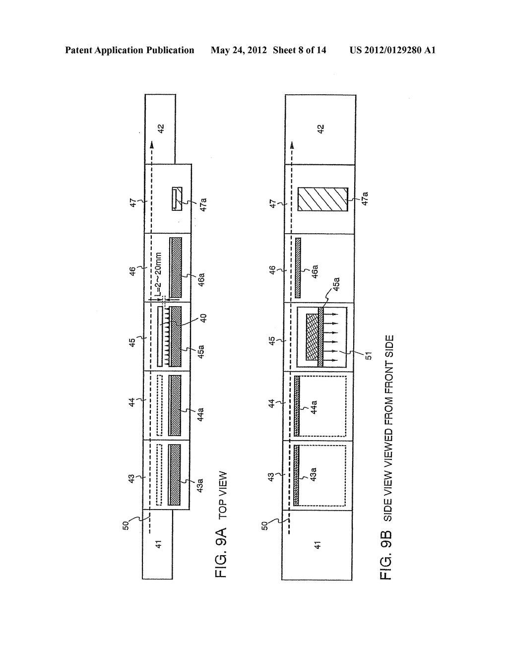 Method of Manufacturing Light Emitting Device - diagram, schematic, and image 09