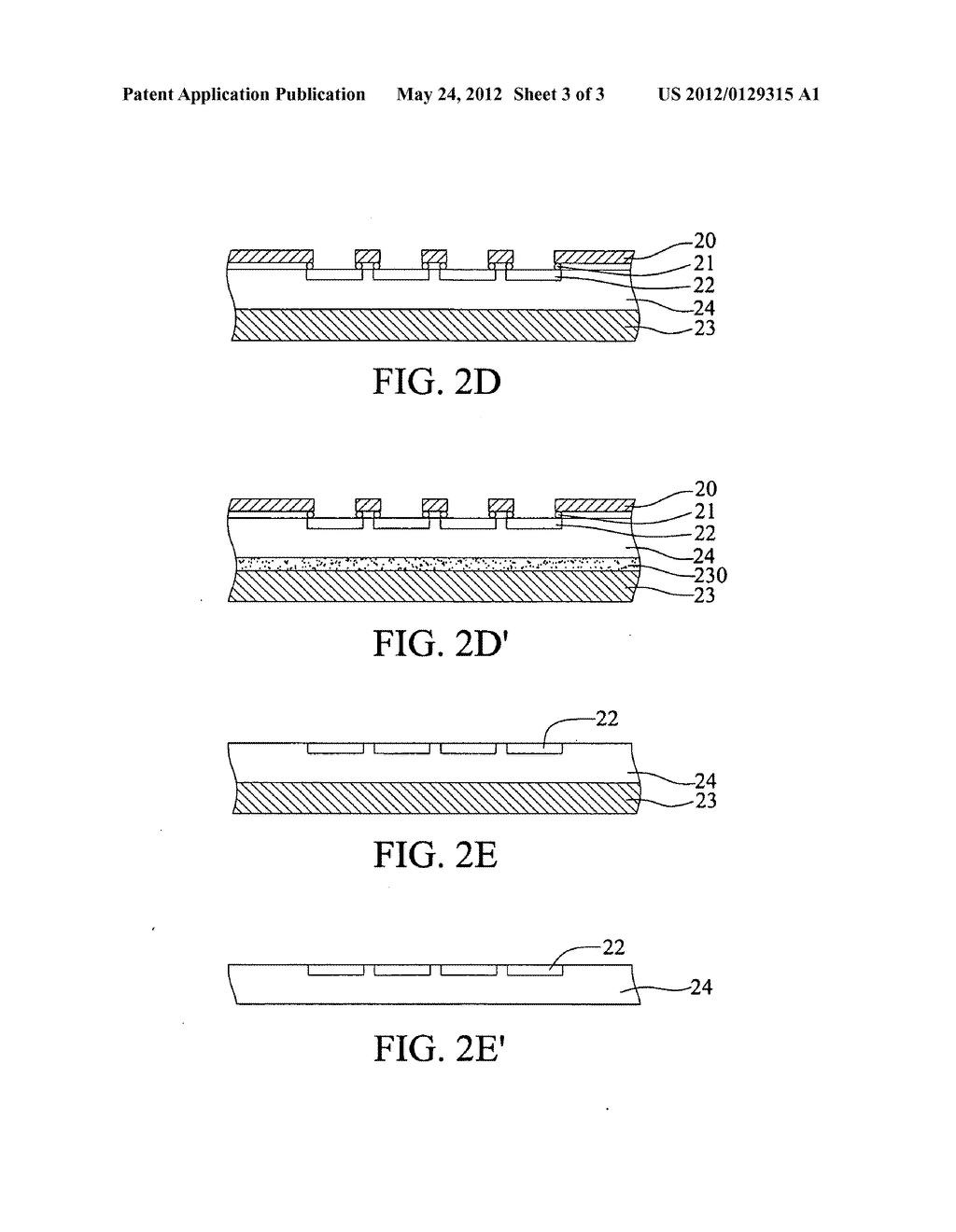 Method for fabricating semiconductor package - diagram, schematic, and image 04