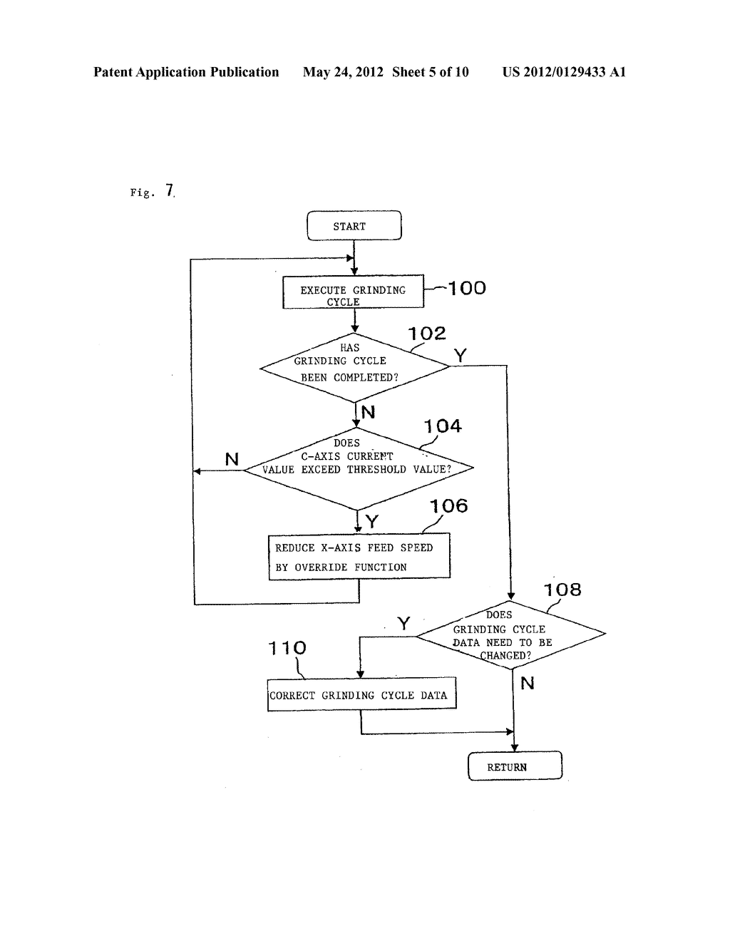 METHOD AND DEVICE FOR PREVENTING SLIP OF WORK PIECE - diagram, schematic, and image 06
