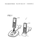 CORDLESS TELEPHONE SET diagram and image