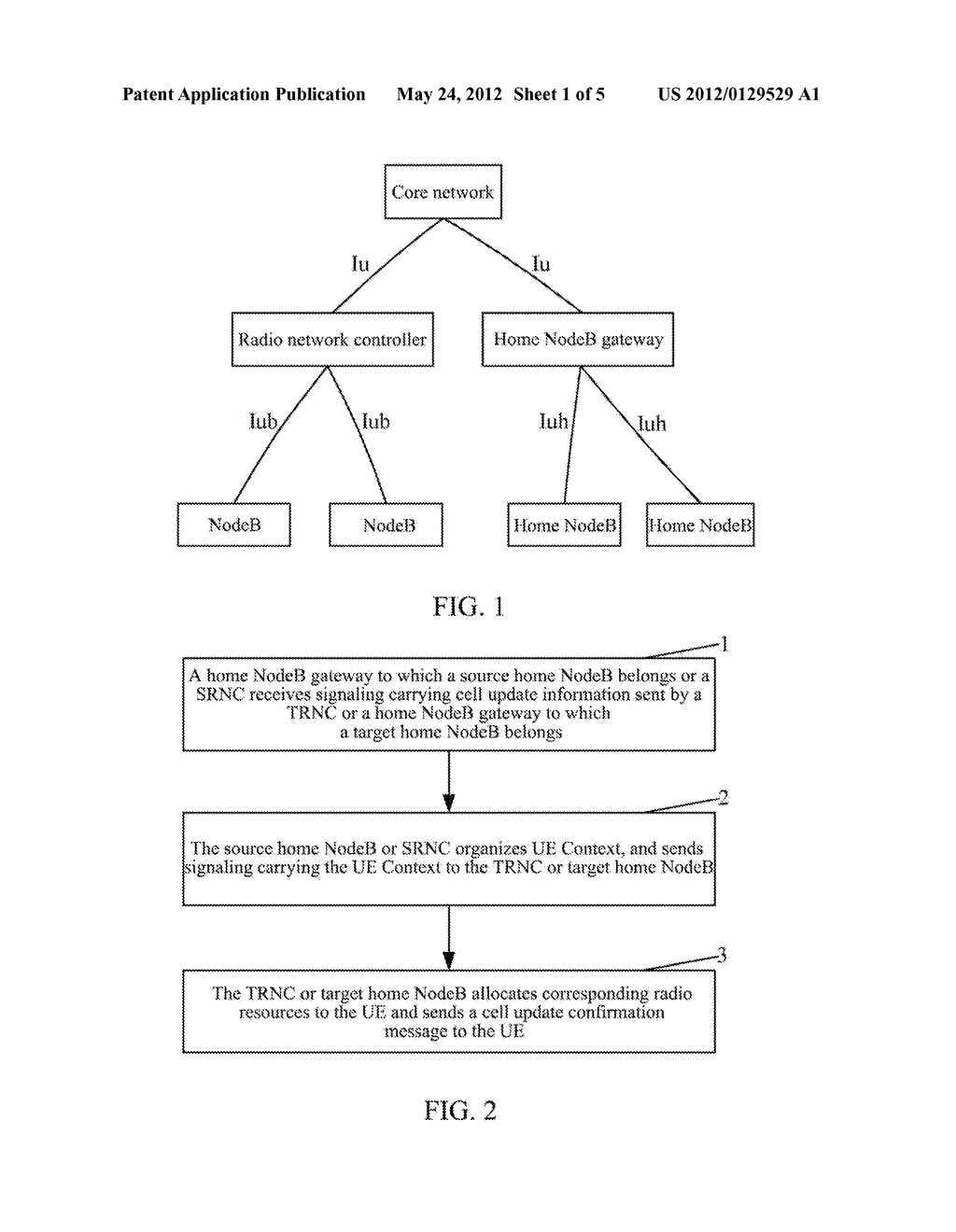 Method and System for Cell Update - diagram, schematic, and image 02