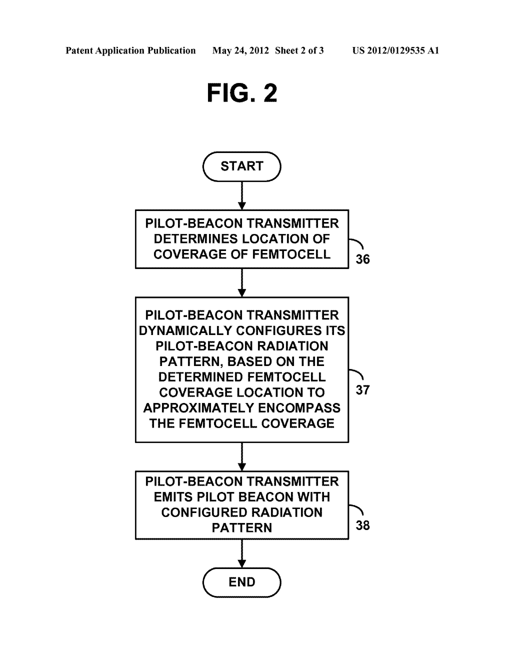 Method and Apparatus for Providing a Pilot Beacon on Behalf of one or more     Base Stations - diagram, schematic, and image 03