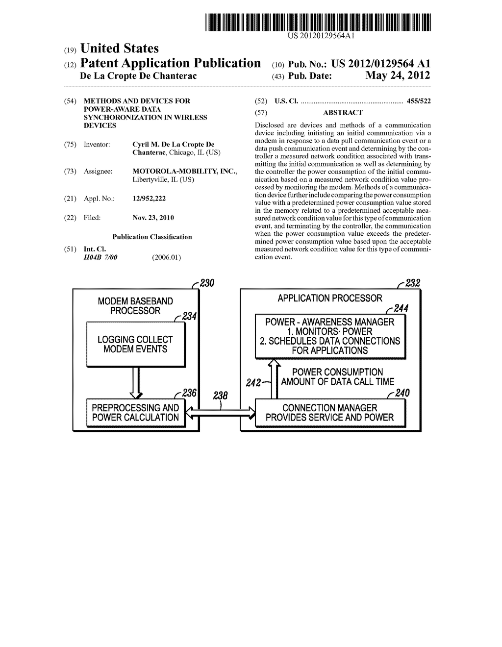 METHODS AND DEVICES FOR POWER-AWARE DATA SYNCHORONIZATION IN WIRLESS     DEVICES - diagram, schematic, and image 01