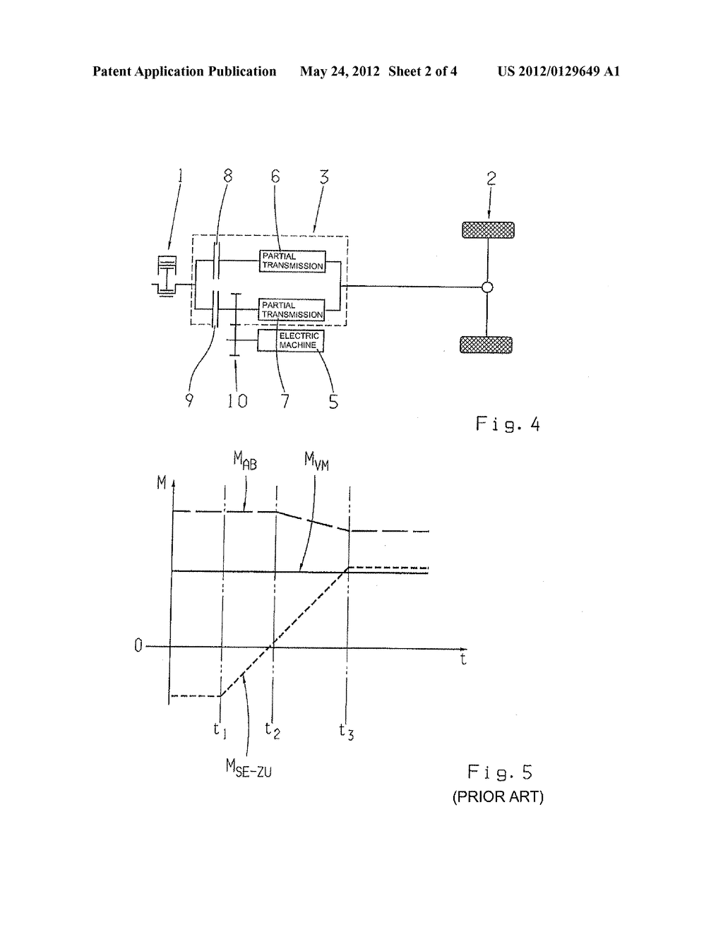 METHOD FOR OPERATING A DRIVE TRAIN - diagram, schematic, and image 03