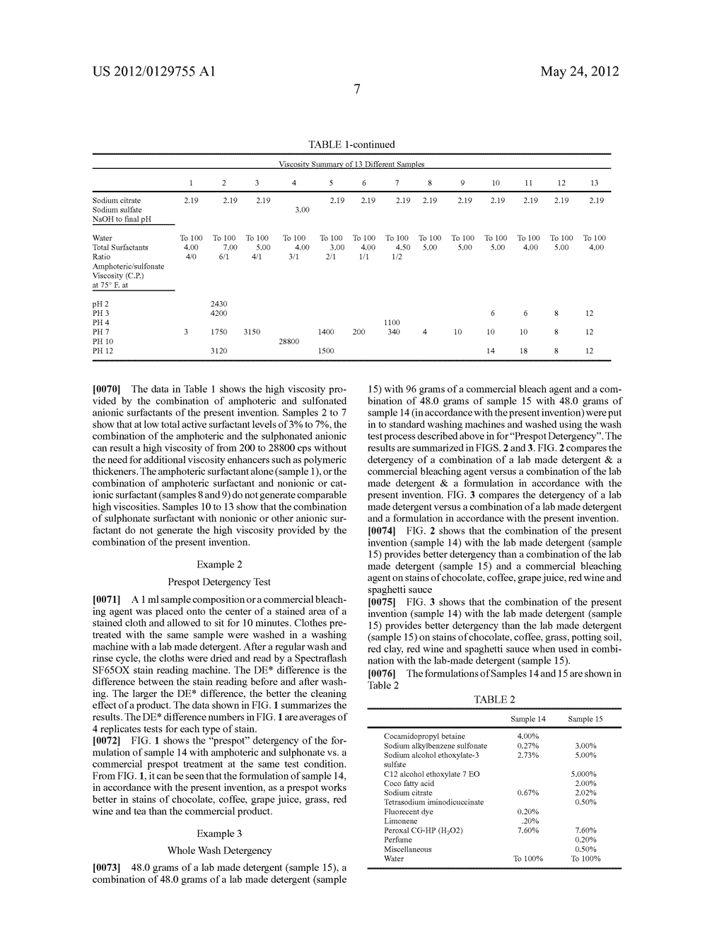 LIQUID CLEANING COMPOSITION - diagram, schematic, and image 10