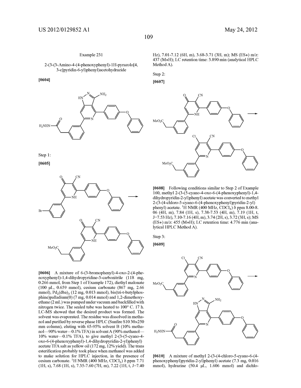 AZAINDAZOLES AS KINASE INHIBITORS AND USE THEREOF - diagram, schematic, and image 110