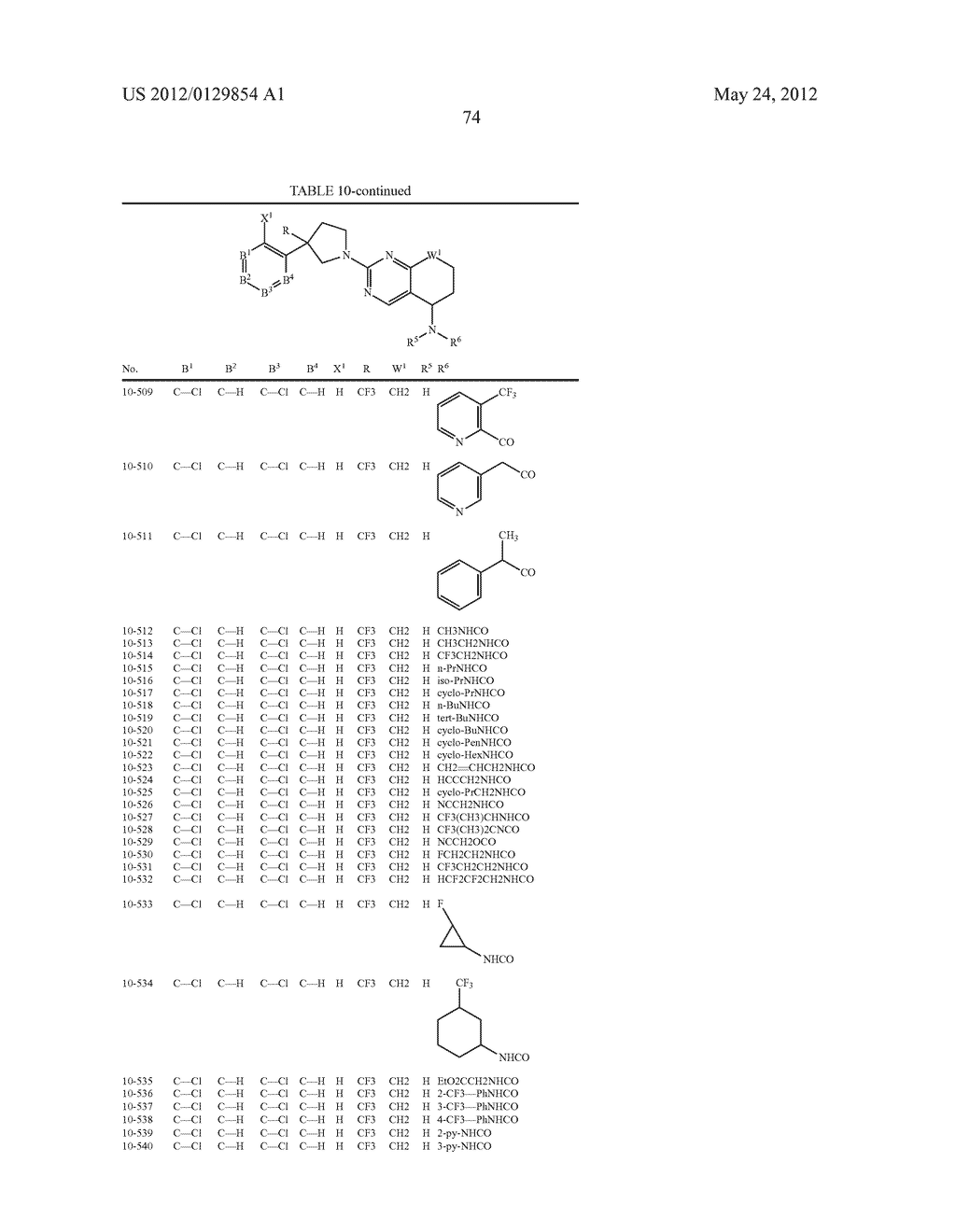 Pesticidal Arylpyrrolidines - diagram, schematic, and image 75