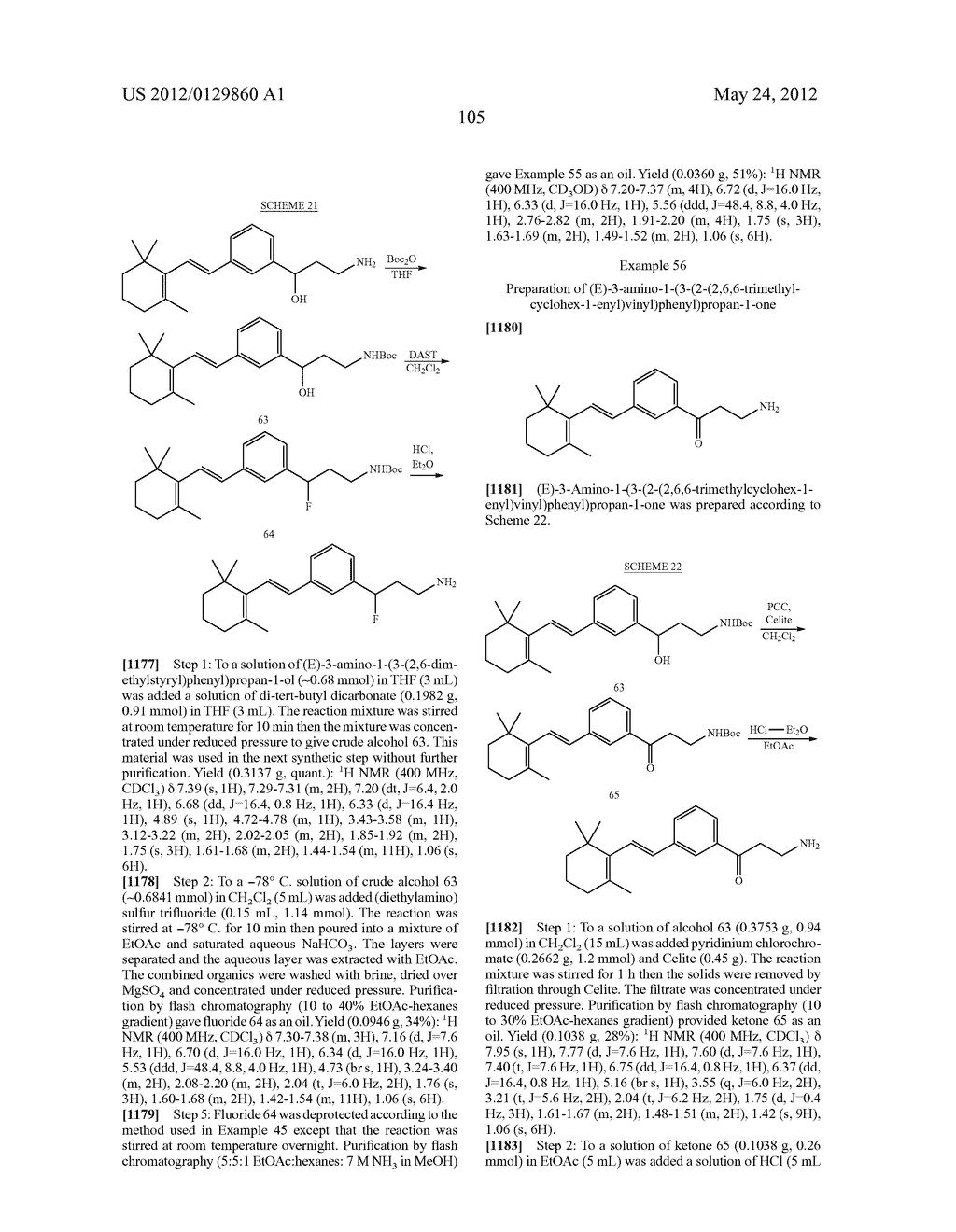 STYRENYL DERIVATIVE COMPOUNDS FOR TREATING OPHTHALMIC DISEASES AND     DISORDERS - diagram, schematic, and image 108