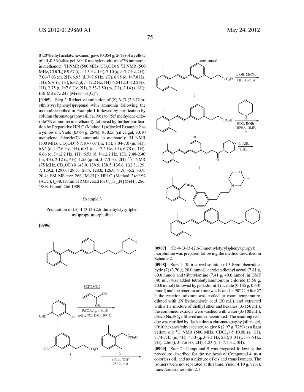 STYRENYL DERIVATIVE COMPOUNDS FOR TREATING OPHTHALMIC DISEASES AND     DISORDERS - diagram, schematic, and image 78