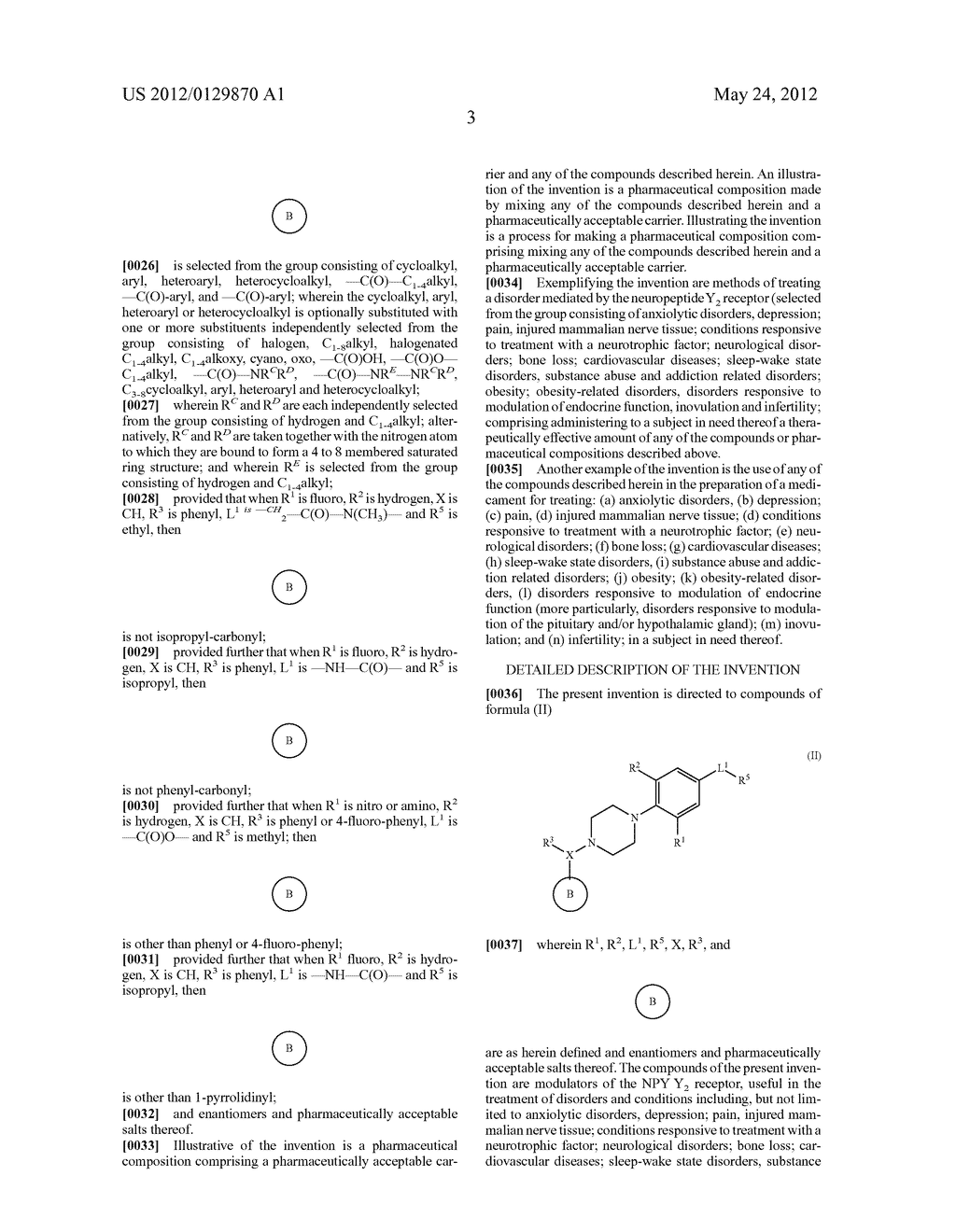 PIPERAZINYL DERIVATIVES USEFUL AS MODULATORS OF THE NEUROPEPTIDE Y2     RECEPTOR - diagram, schematic, and image 04