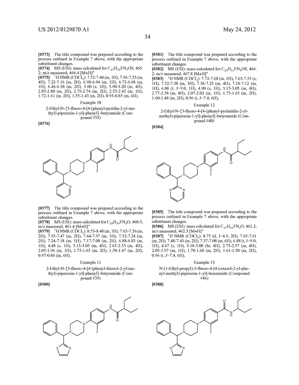 PIPERAZINYL DERIVATIVES USEFUL AS MODULATORS OF THE NEUROPEPTIDE Y2     RECEPTOR - diagram, schematic, and image 35