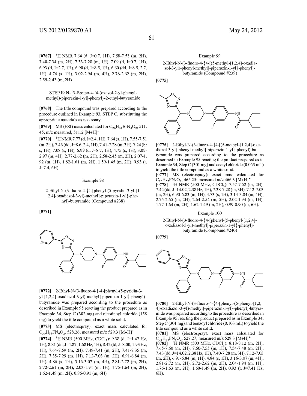 PIPERAZINYL DERIVATIVES USEFUL AS MODULATORS OF THE NEUROPEPTIDE Y2     RECEPTOR - diagram, schematic, and image 62