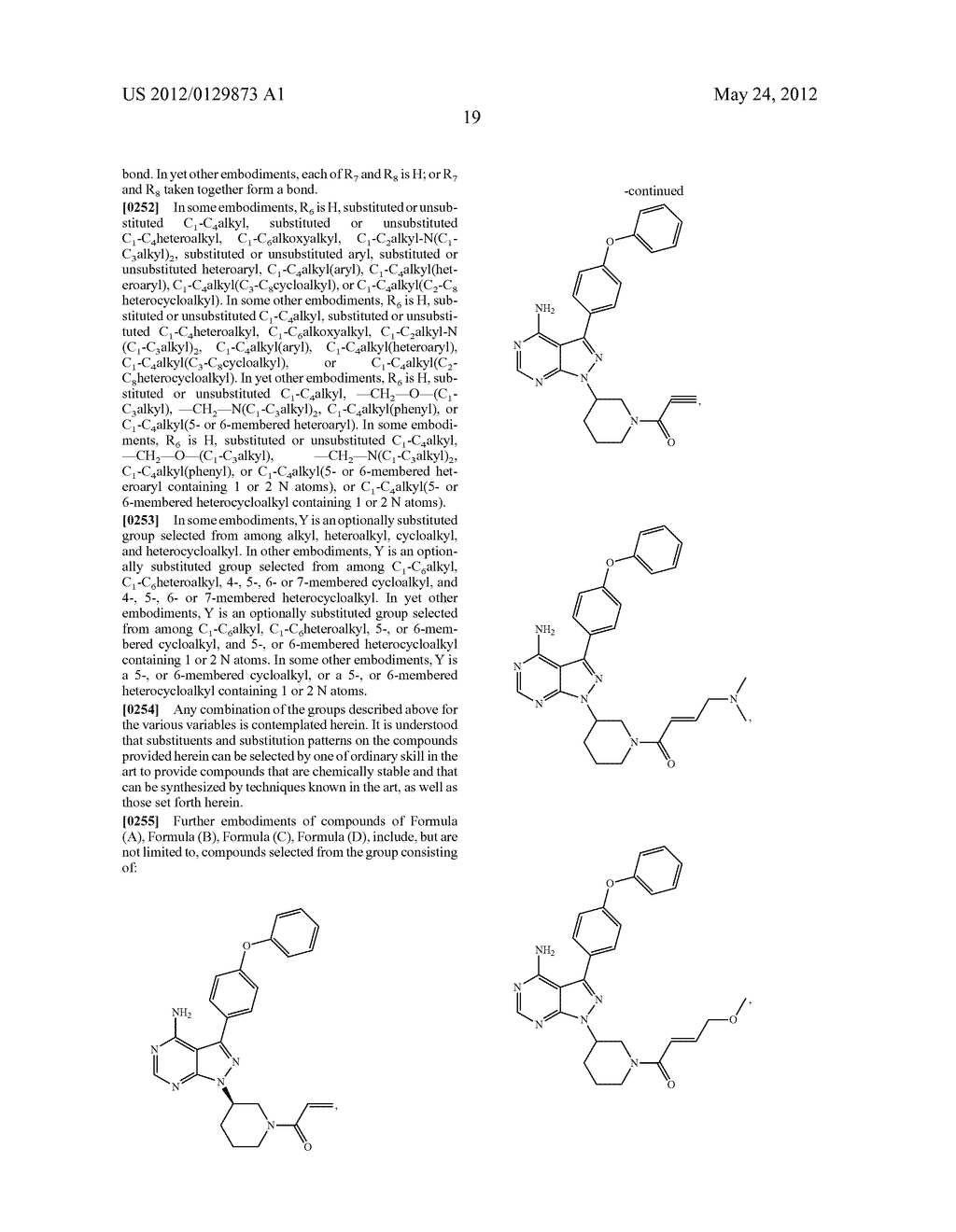 INHIBITORS OF BRUTON'S TYROSINE KINASE - diagram, schematic, and image 28