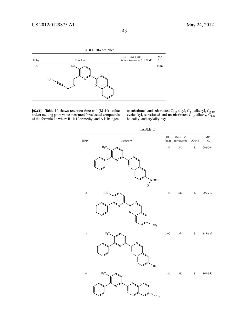SUBSTITUTED QUINAZOLINES AS FUNGICIDES - diagram, schematic, and image 144