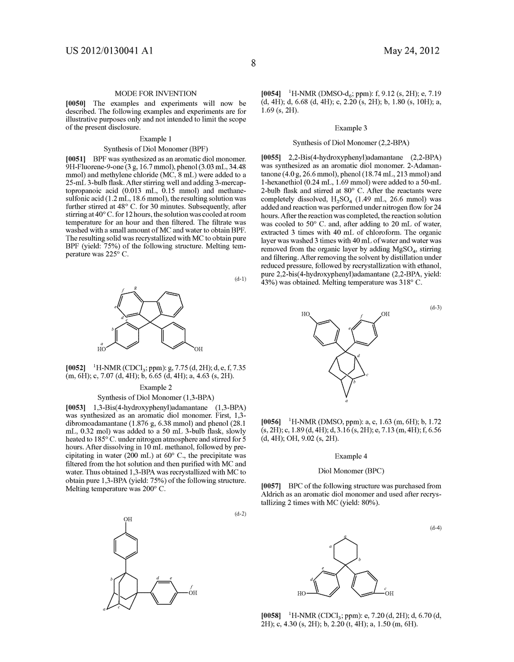 Transparent Polyarylene Ether Polymer With High Heat Resistance And Method     For Preparing The Same - diagram, schematic, and image 09