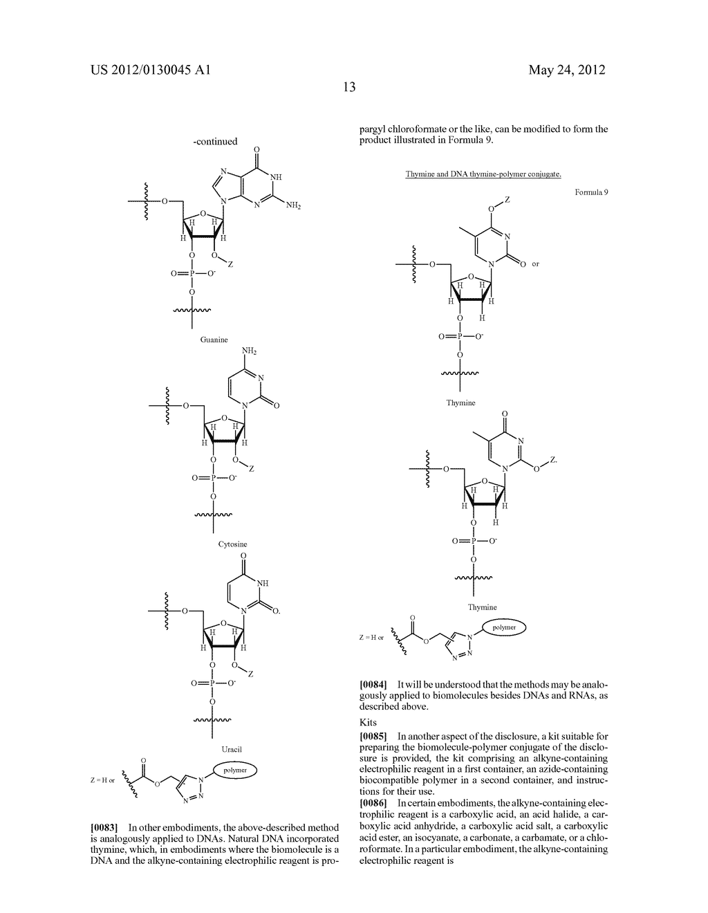 BIOMOLECULE-POLYMER CONJUGATES AND METHODS OF MAKING SAME - diagram, schematic, and image 27