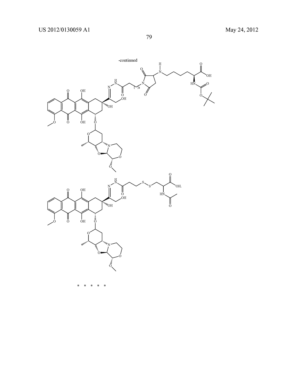 ANTHRACYCLINE DERIVATIVE CONJUGATES, PROCESS FOR THEIR PREPARATION AND     THEIR USE AS ANTITUMOR COMPOUNDS - diagram, schematic, and image 106