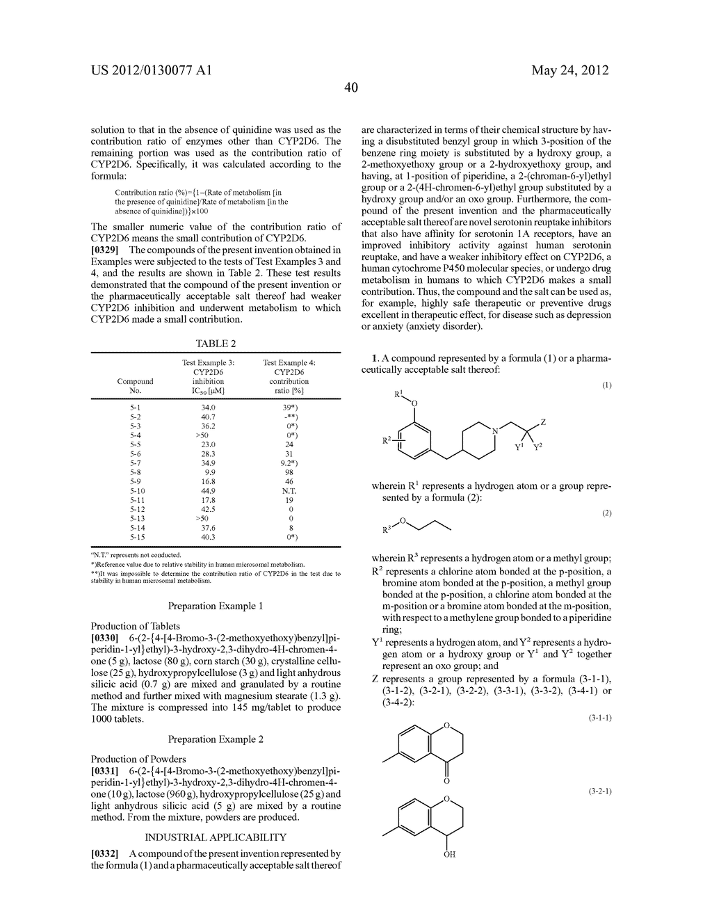 BENZYL PIPERIDINE COMPOUND - diagram, schematic, and image 41