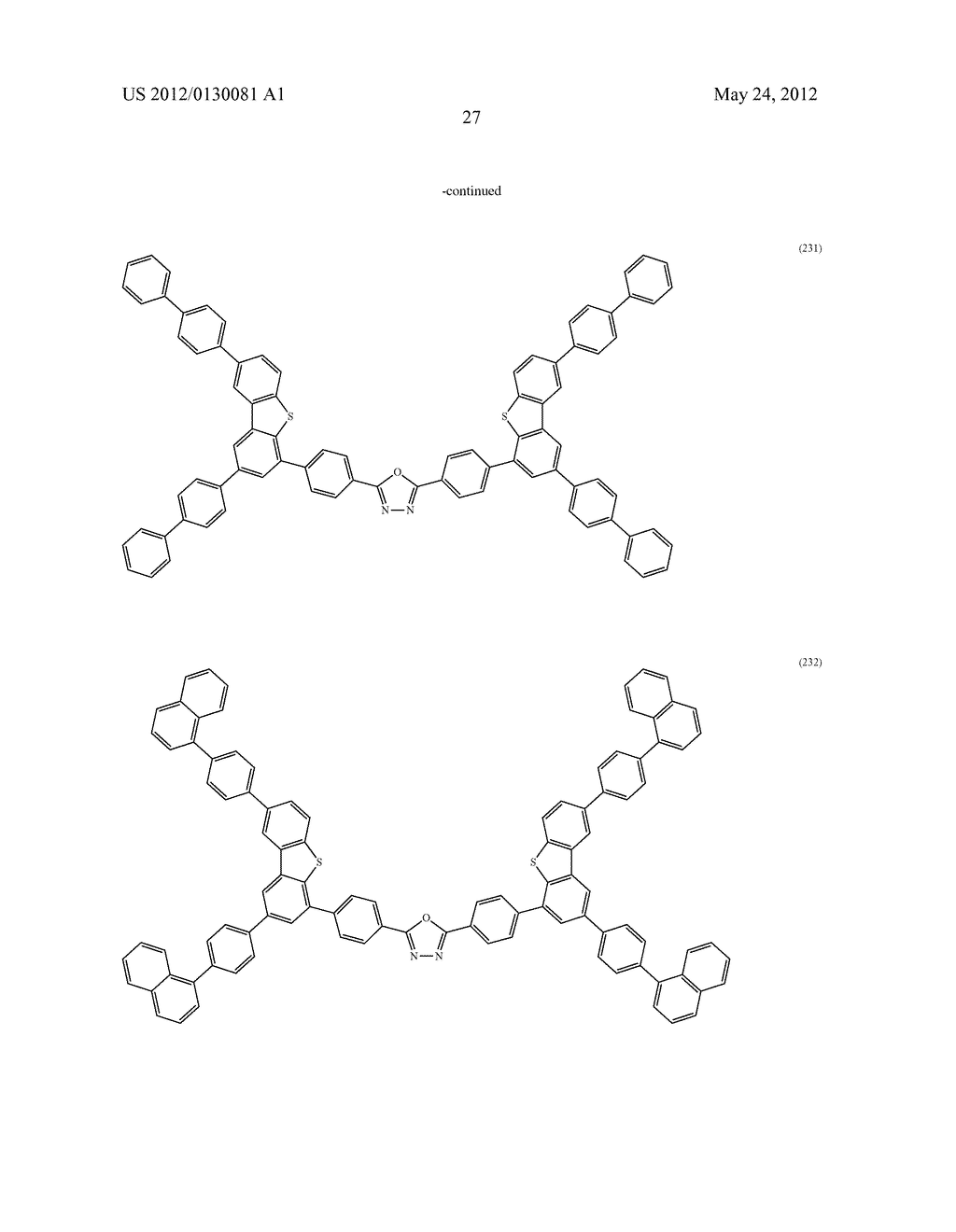 Oxadiazole Derivative, and Light-Emitting Element, Light-Emitting Device,     Electronic Device, and Lighting Device Using the Oxadiazole Derivative - diagram, schematic, and image 51