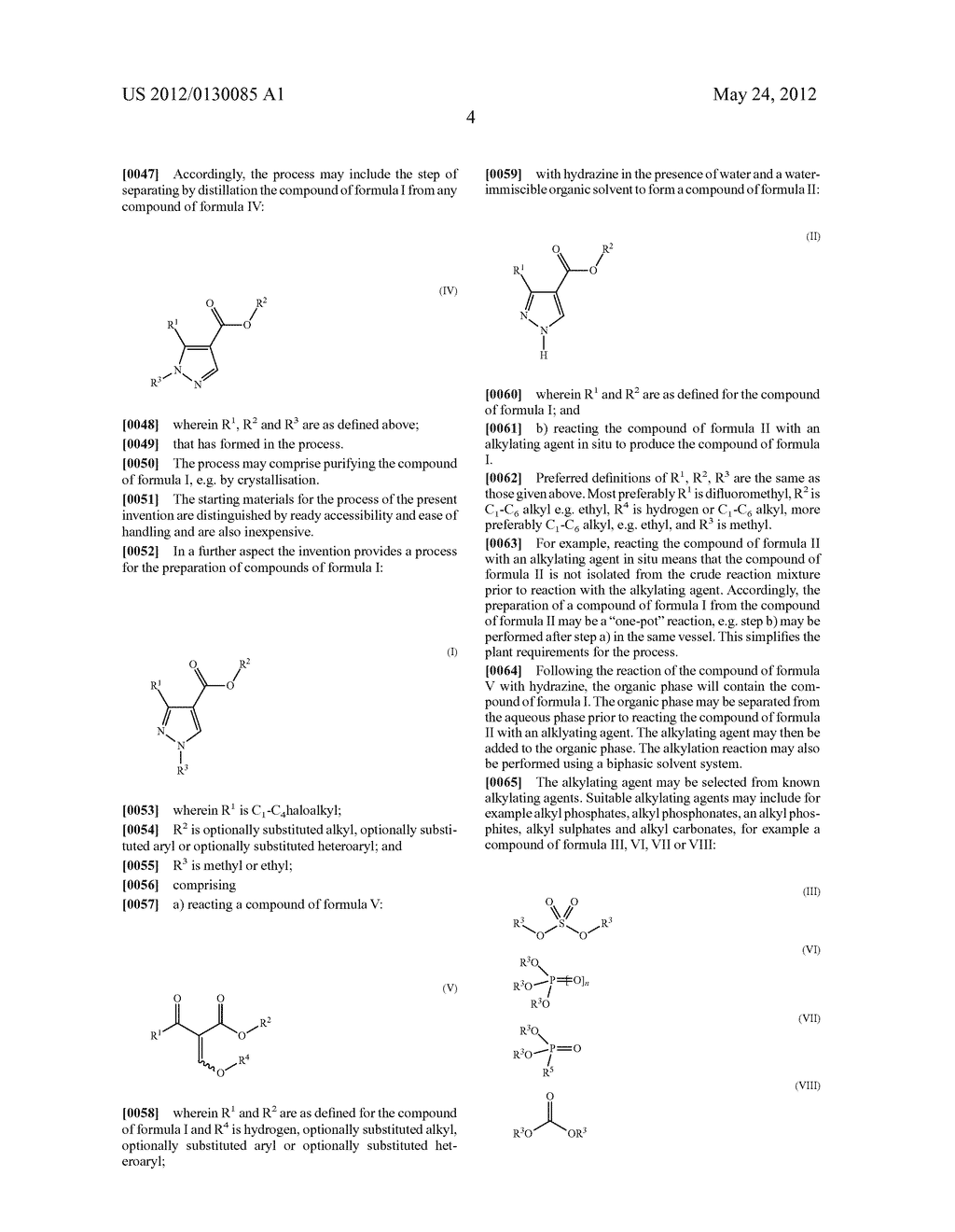 PROCESSES FOR THE ALKYLATION OF PYRAZOLES - diagram, schematic, and image 05