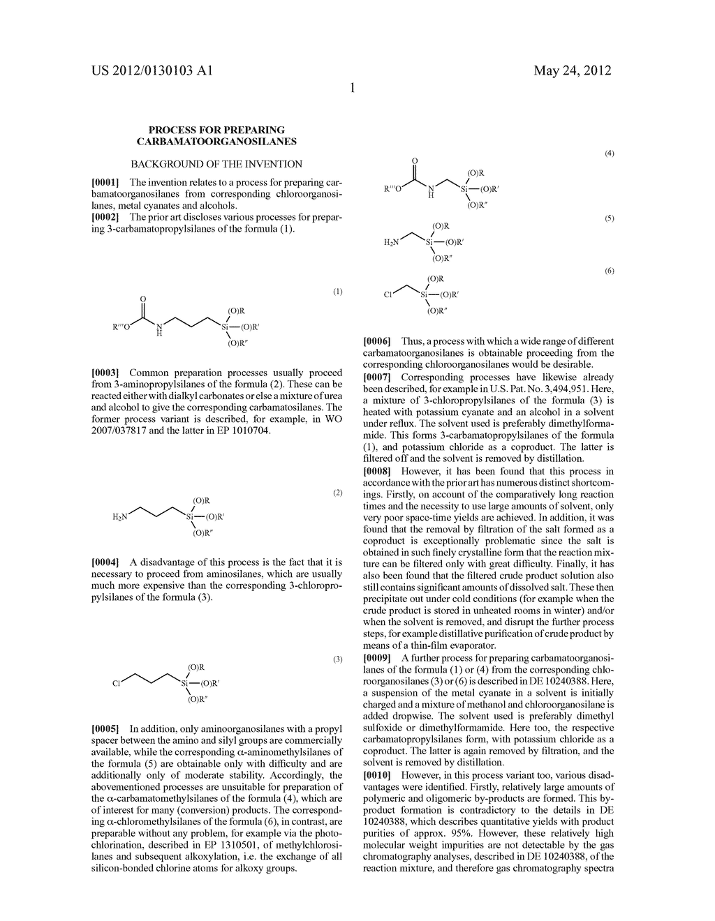 PROCESS FOR PREPARING CARBAMATOORGANOSILANES - diagram, schematic, and image 02