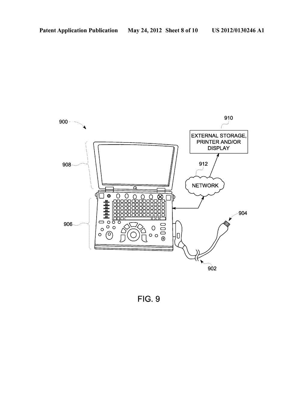 METHOD AND SYSTEM FOR CORRECTING ULTRASOUND DATA - diagram, schematic, and image 09