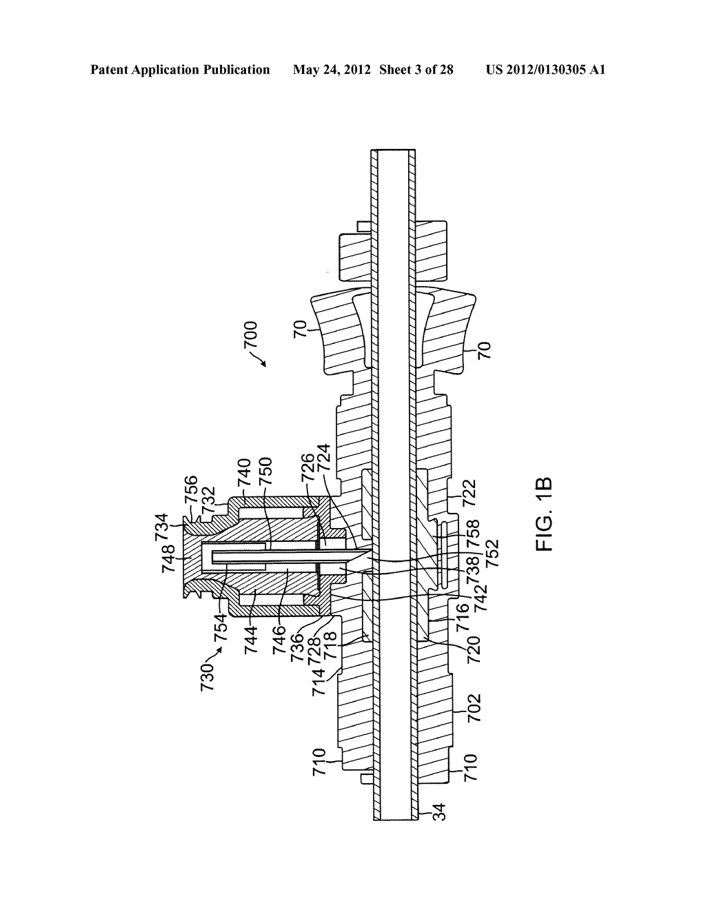 APPARATUS FOR SELECTIVELY ESTABLISHING A NEEDLELESS INJECTION PORT ON IV     TUBING, AND ASSOCIATED METHODS - diagram, schematic, and image 04