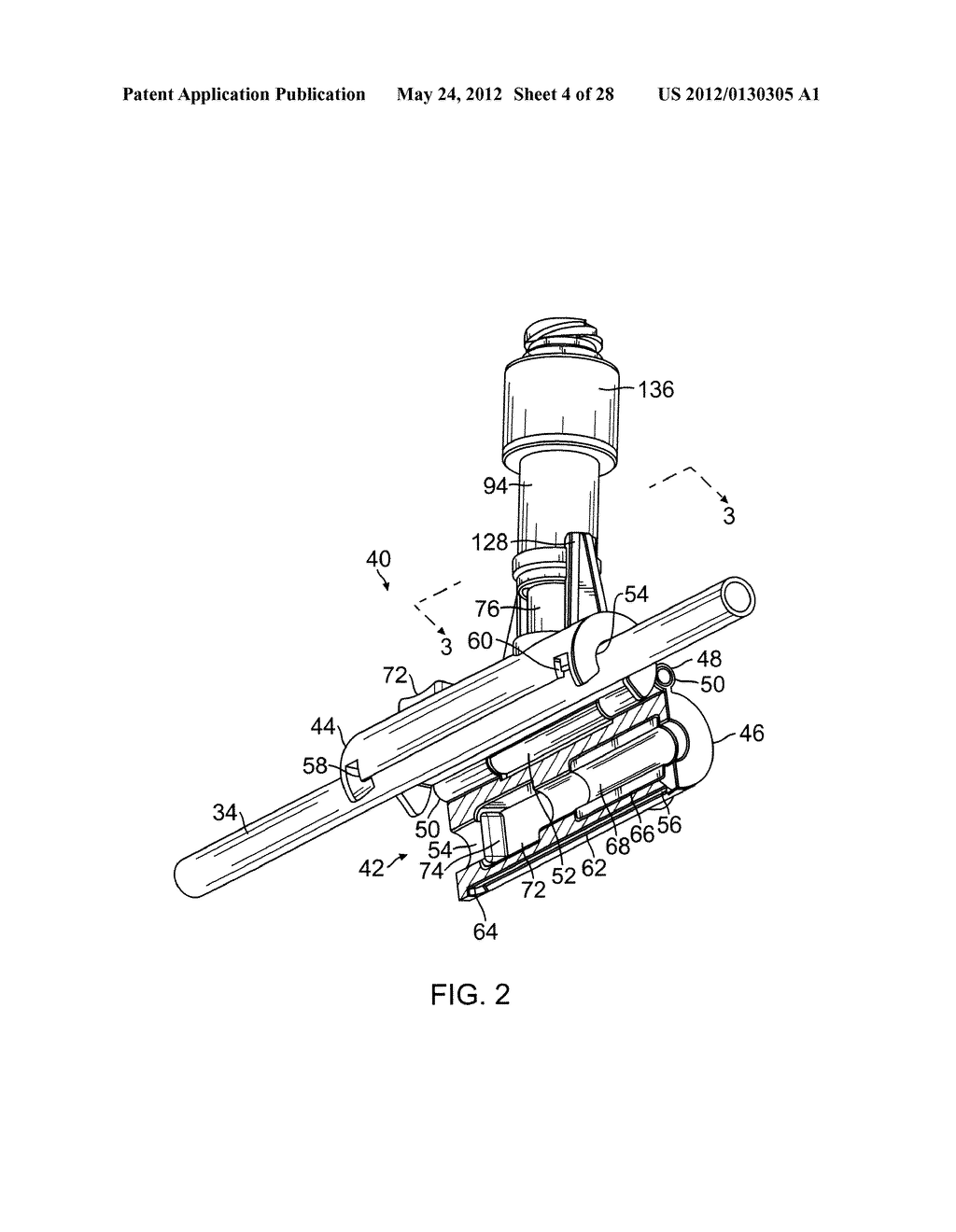 APPARATUS FOR SELECTIVELY ESTABLISHING A NEEDLELESS INJECTION PORT ON IV     TUBING, AND ASSOCIATED METHODS - diagram, schematic, and image 05