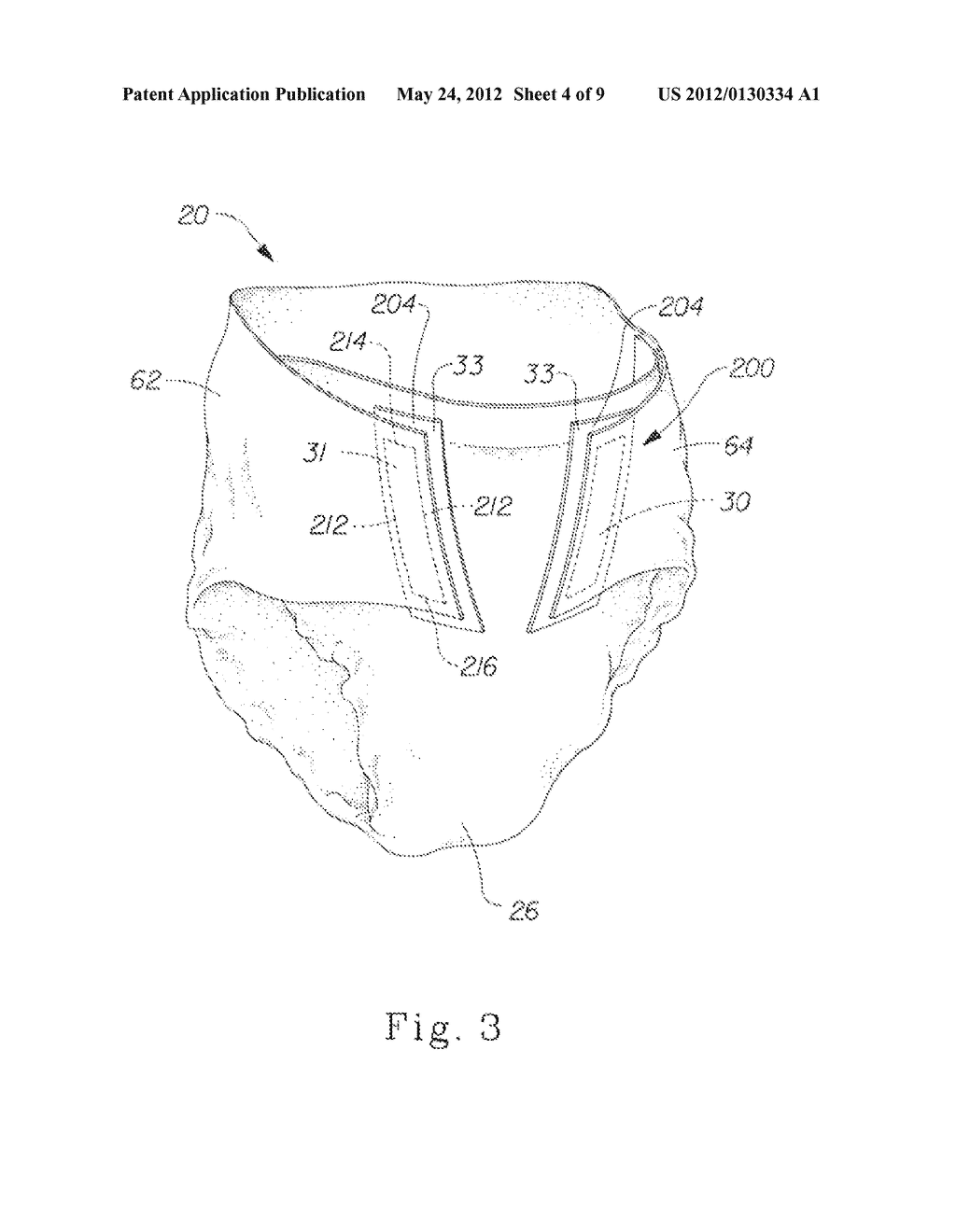 Refastenable Absorbent Article and a Method of Applying Thereof - diagram, schematic, and image 05