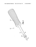 UNIVERSAL BONE SCREW SCREWDRIVER diagram and image