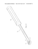 Arthroplasty spinal prosthesis and insertion device diagram and image