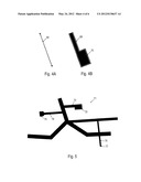 METHOD AND DEVICE FOR DISPLAYING ROAD SEGMENTS AND METHOD OF PROVIDING A     MAP DATA BASE diagram and image