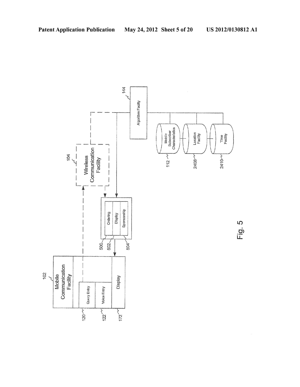 PRESENTATION OF SPONSORED CONTENT ON MOBILE DEVICE BASED ON TRANSACTION     EVENT - diagram, schematic, and image 06