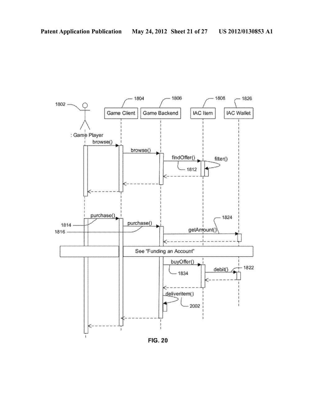 In-Application Commerce System and Method with Fraud Detection - diagram, schematic, and image 22