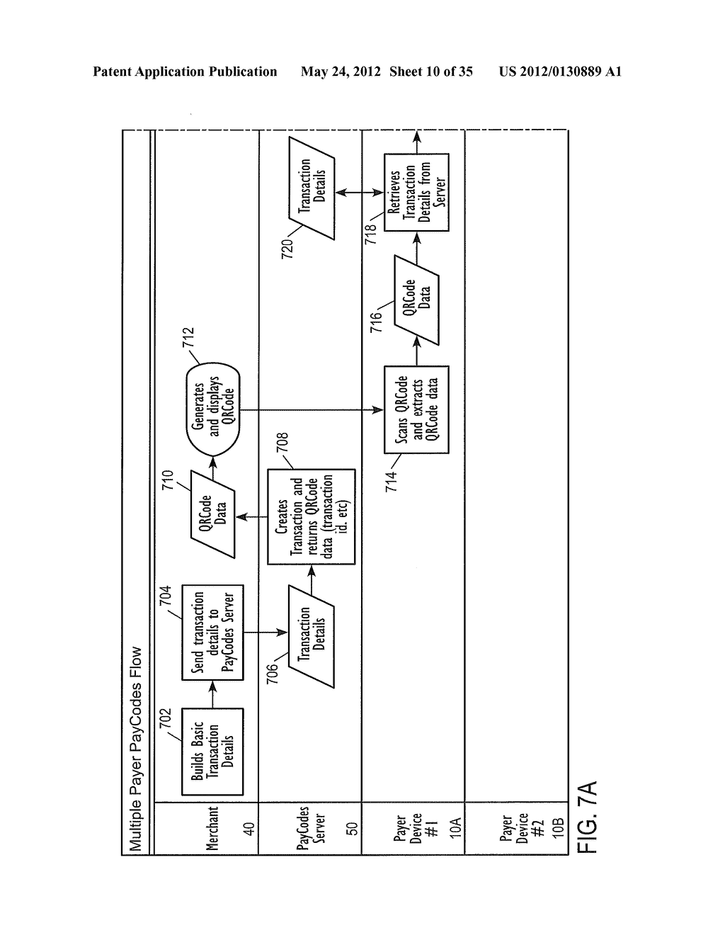 FINANCIAL CARD METHOD, DEVICE AND SYSTEM UTILIZING BAR CODES TO IDENTIFY     TRANSACTION DETAILS - diagram, schematic, and image 11