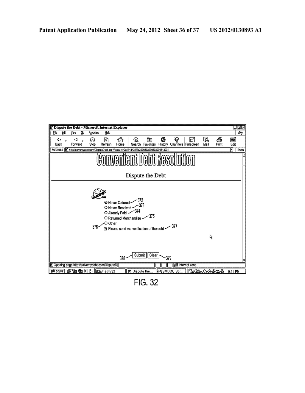 SYSTEM AND METHOD FOR DEBT PRESENTMENT AND RESOLUTION - diagram, schematic, and image 37