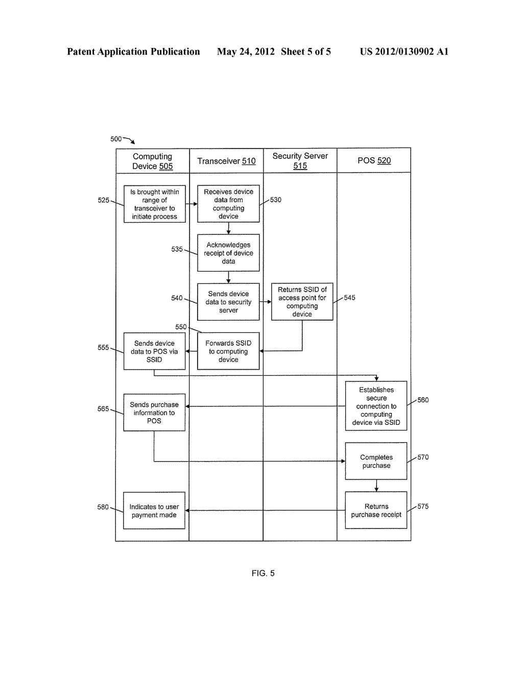 WIRELESS ESTABLISHMENT OF IDENTITY VIA BI-DIRECTIONAL RFID - diagram, schematic, and image 06