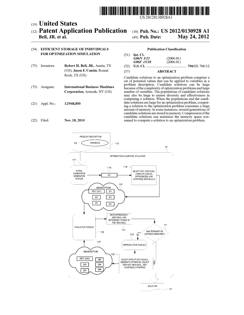 EFFICIENT STORAGE OF INDIVIDUALS FOR OPTIMIZATION SIMULATION - diagram, schematic, and image 01